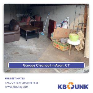 Garage Cleanout in Avon, CT